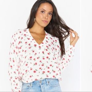 Show Me Your Mumu Floral Sweater
